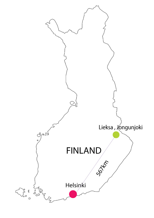 Map-Jongunjoen Matkailu